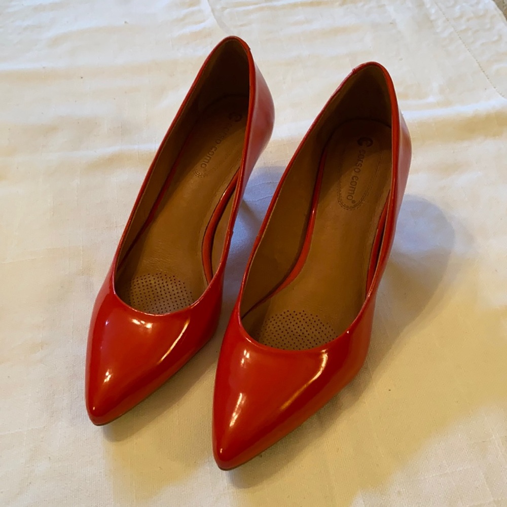 Corso Como Pumpkin Orange Pumps